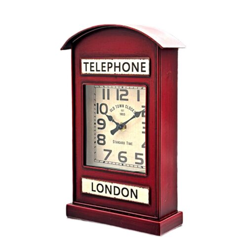 London Telephone Table Clock - Image 2