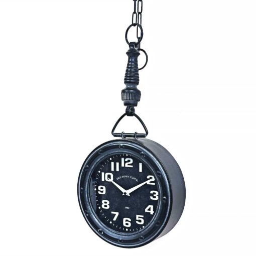 Metal Chain Clock - Image 2