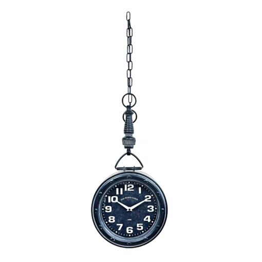Metal Chain Clock